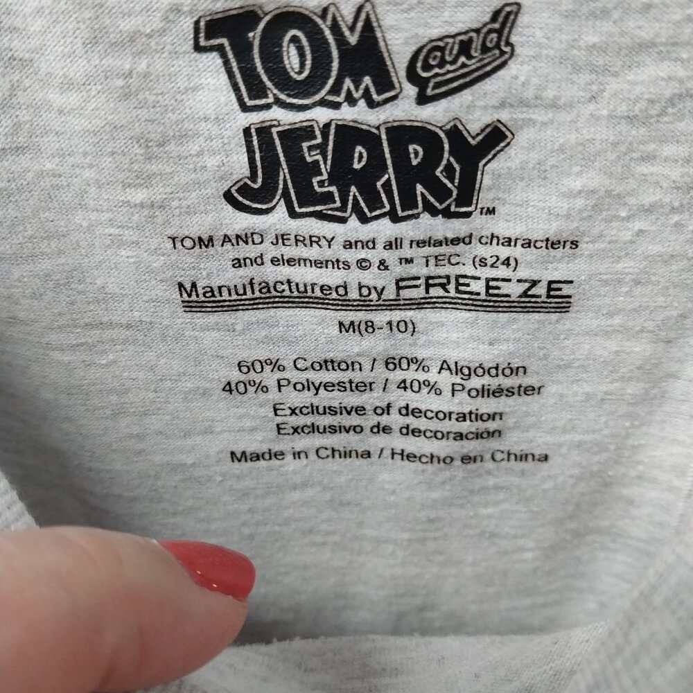 3718 Size Medium Tom & Jerry Embroidered Tee Shirt. - Picture 6 of 6